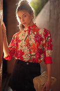 FLORAL TOP