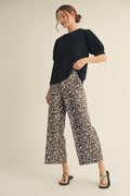 HIGH WAIST LEOPARD PANT