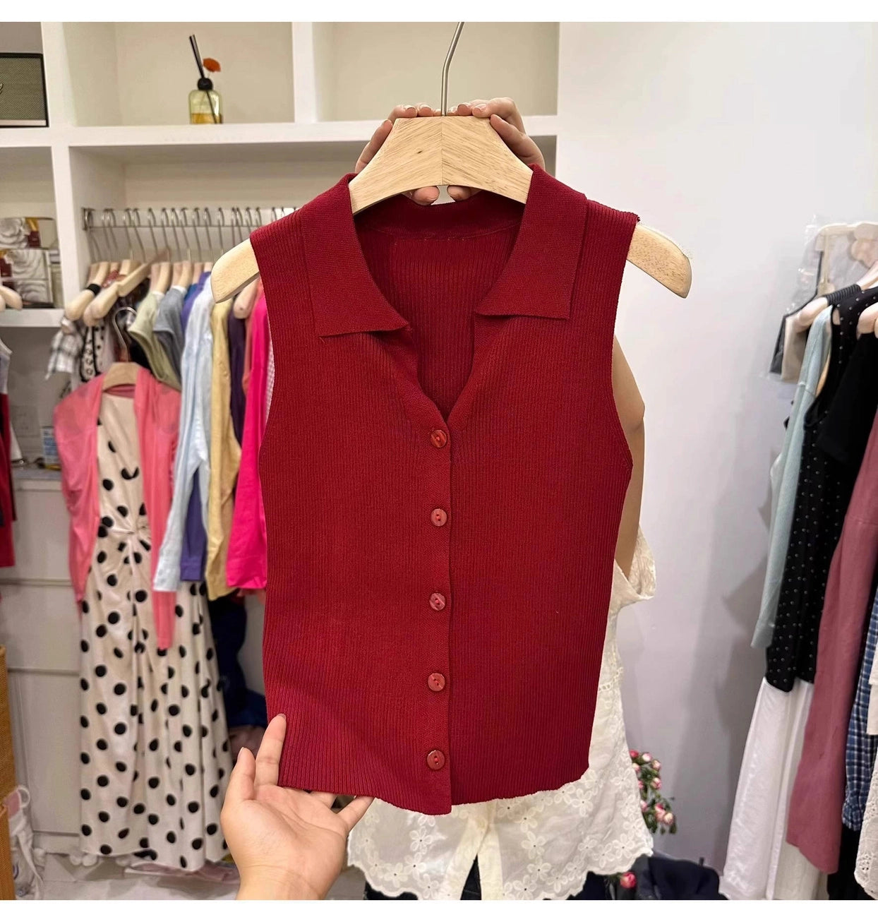 BUTTON FRONT POLO
